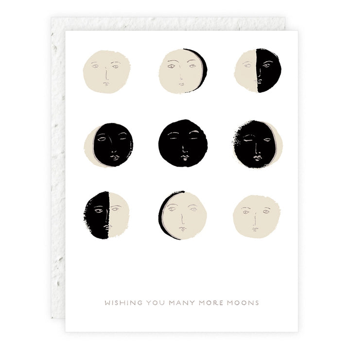 Many Moons Mini Birthday Card