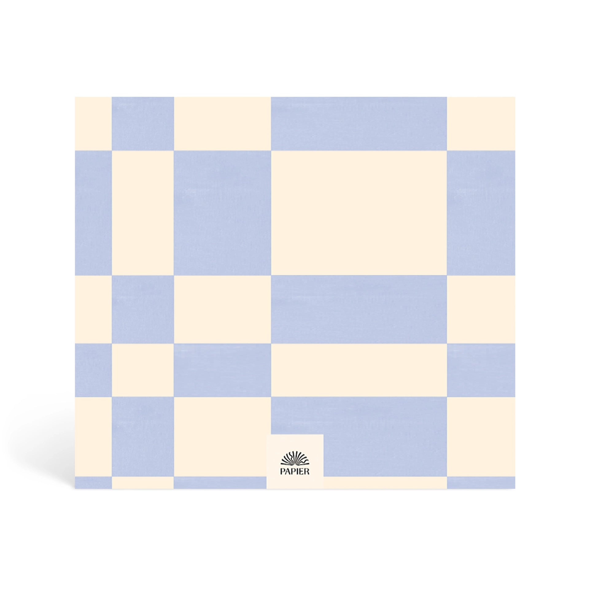 Weekly Happenings Undated List Pad - Blue Checker - by Papier