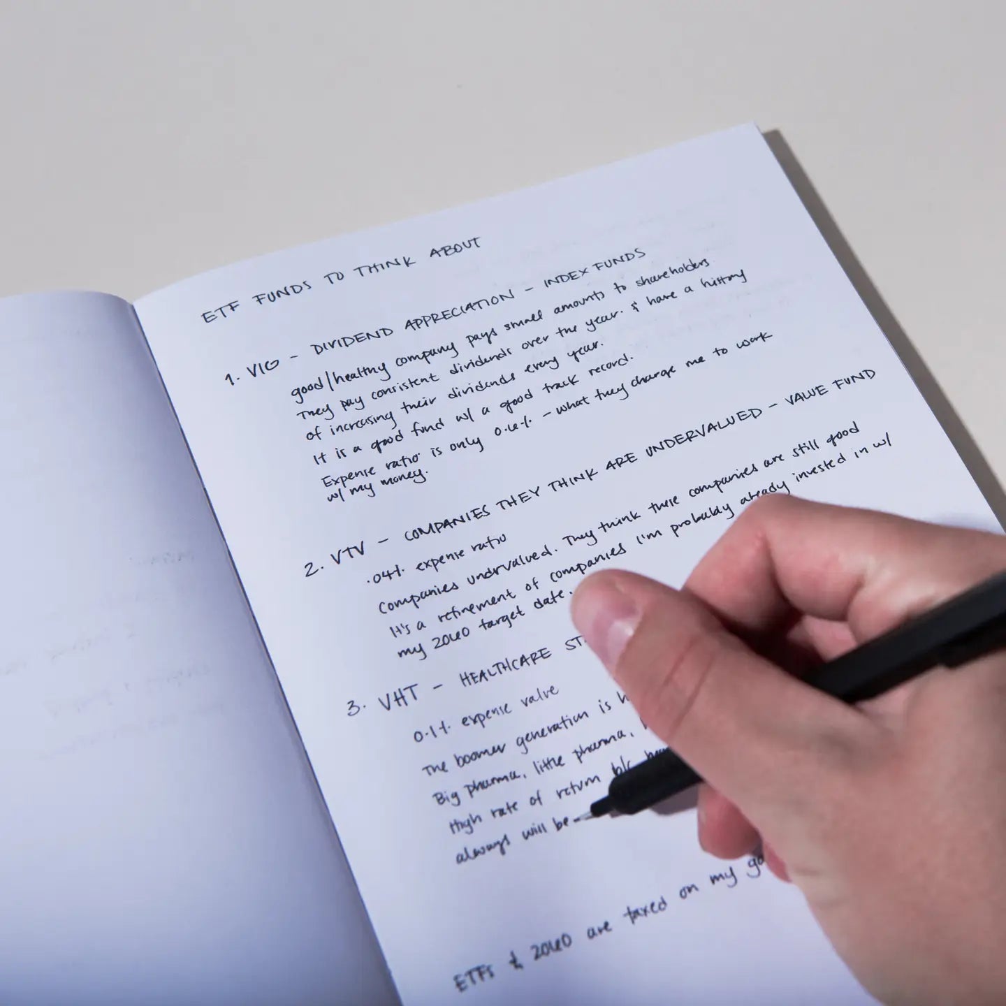 Scenic Sea Lay-Flat Notebook - By Case Study