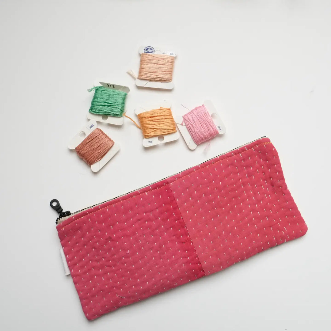 Kantha Pencil Pouch
