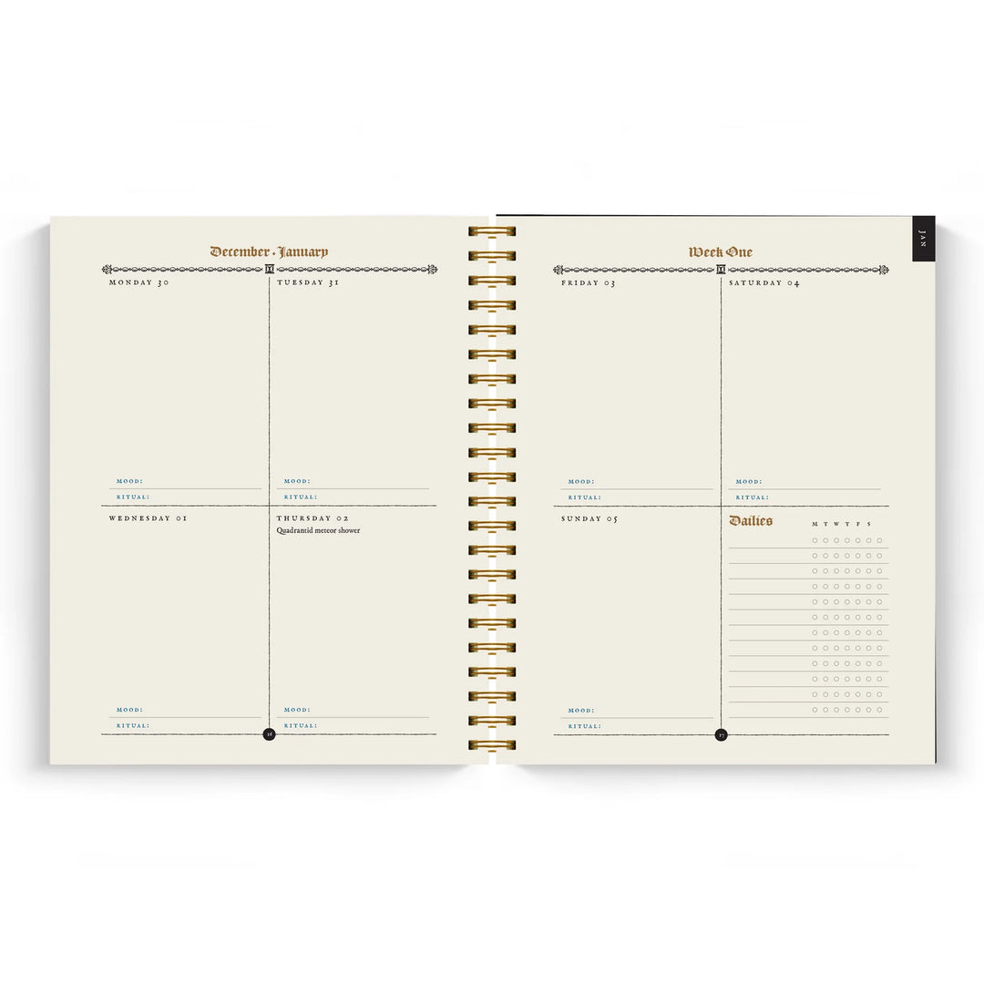 The Witch's Yearly Planner - 2025 Preorder