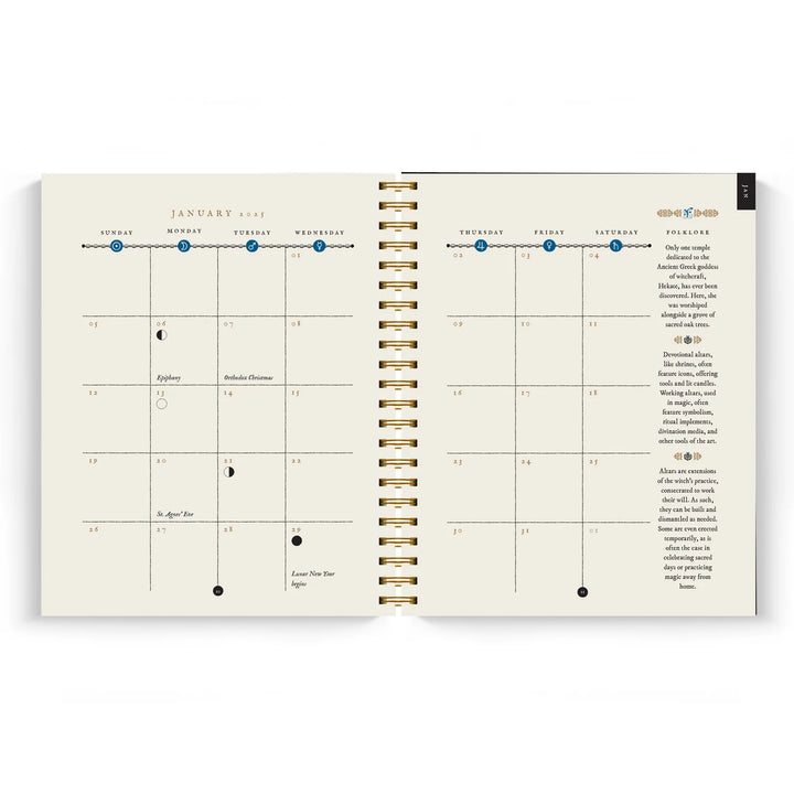 The Witch's Yearly Planner - 2025 Preorder