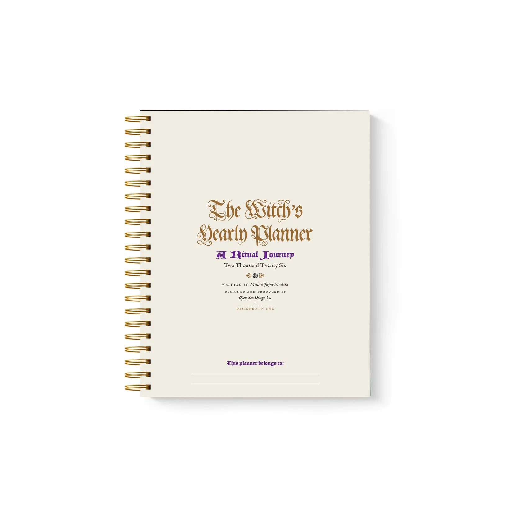 The Witch's Yearly Planner - 2026