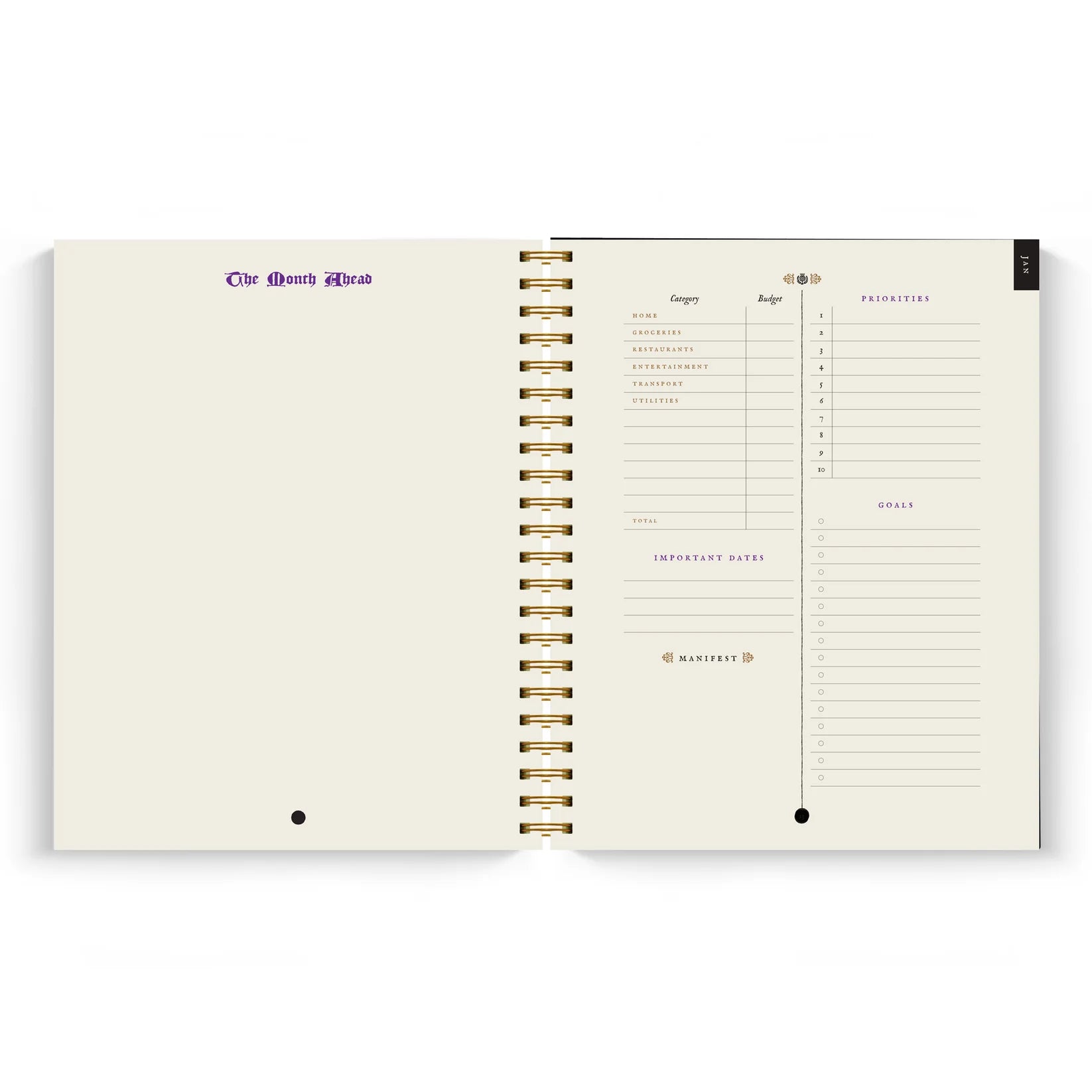 The Witch's Yearly Planner - 2026