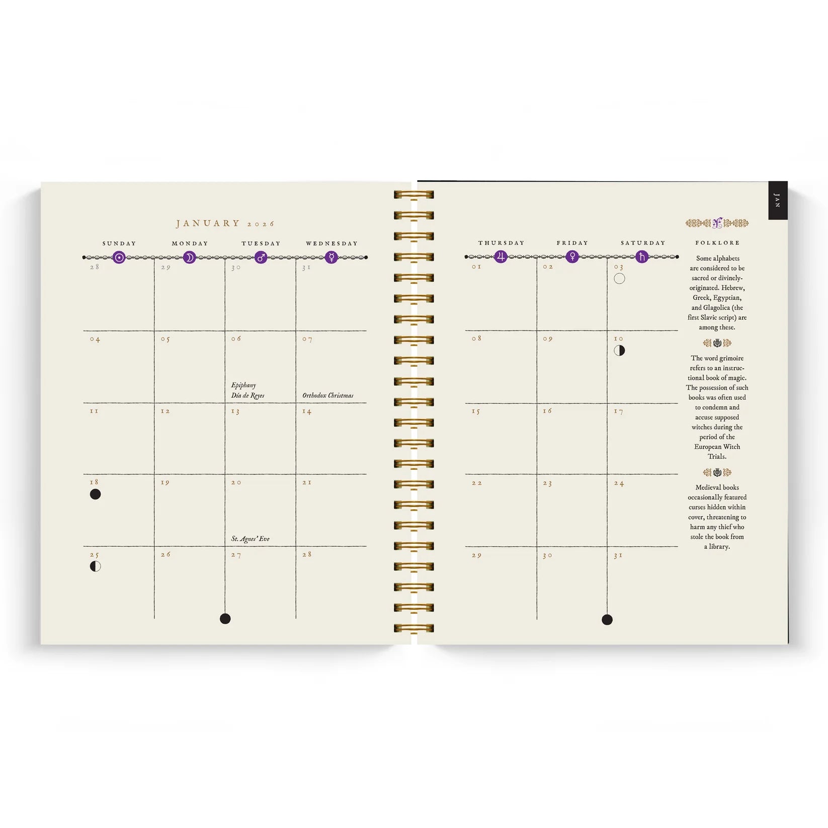 The Witch's Yearly Planner - 2026