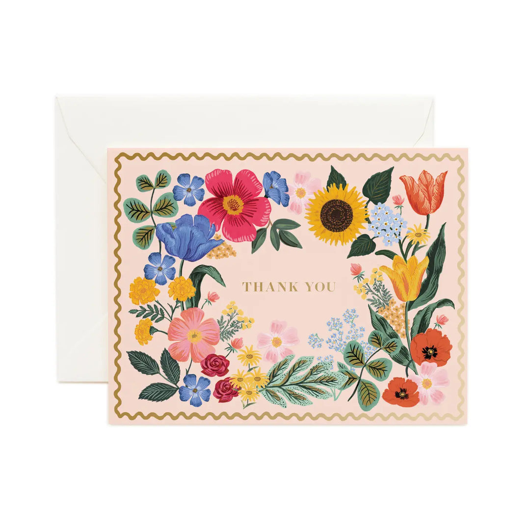Blossom Garden Thank You Card Box Set
