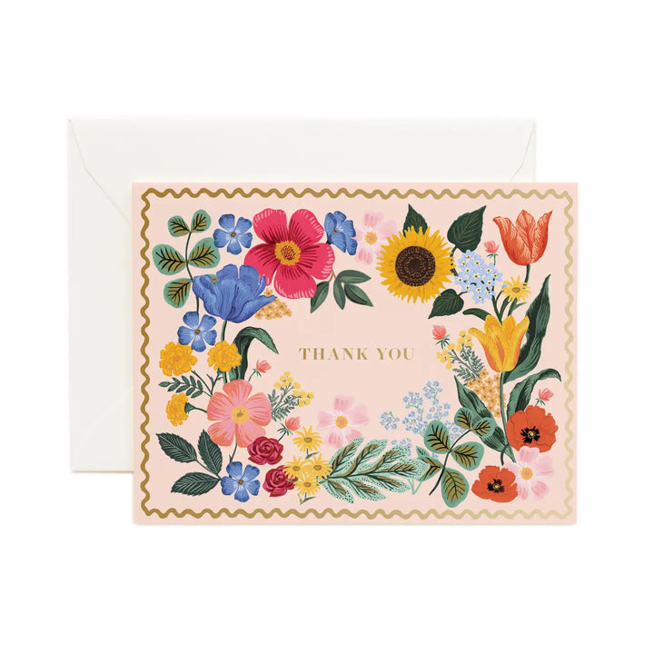 Blossom Garden Thank You Card Box Set