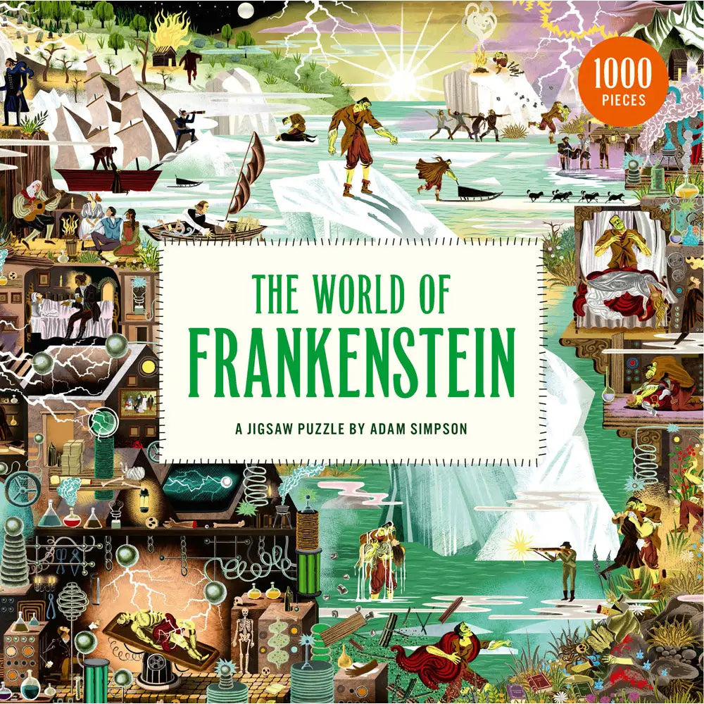 The World of Frankenstein Puzzle - 1000 Pieces