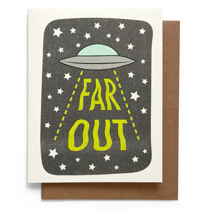 Far Out UFO Card