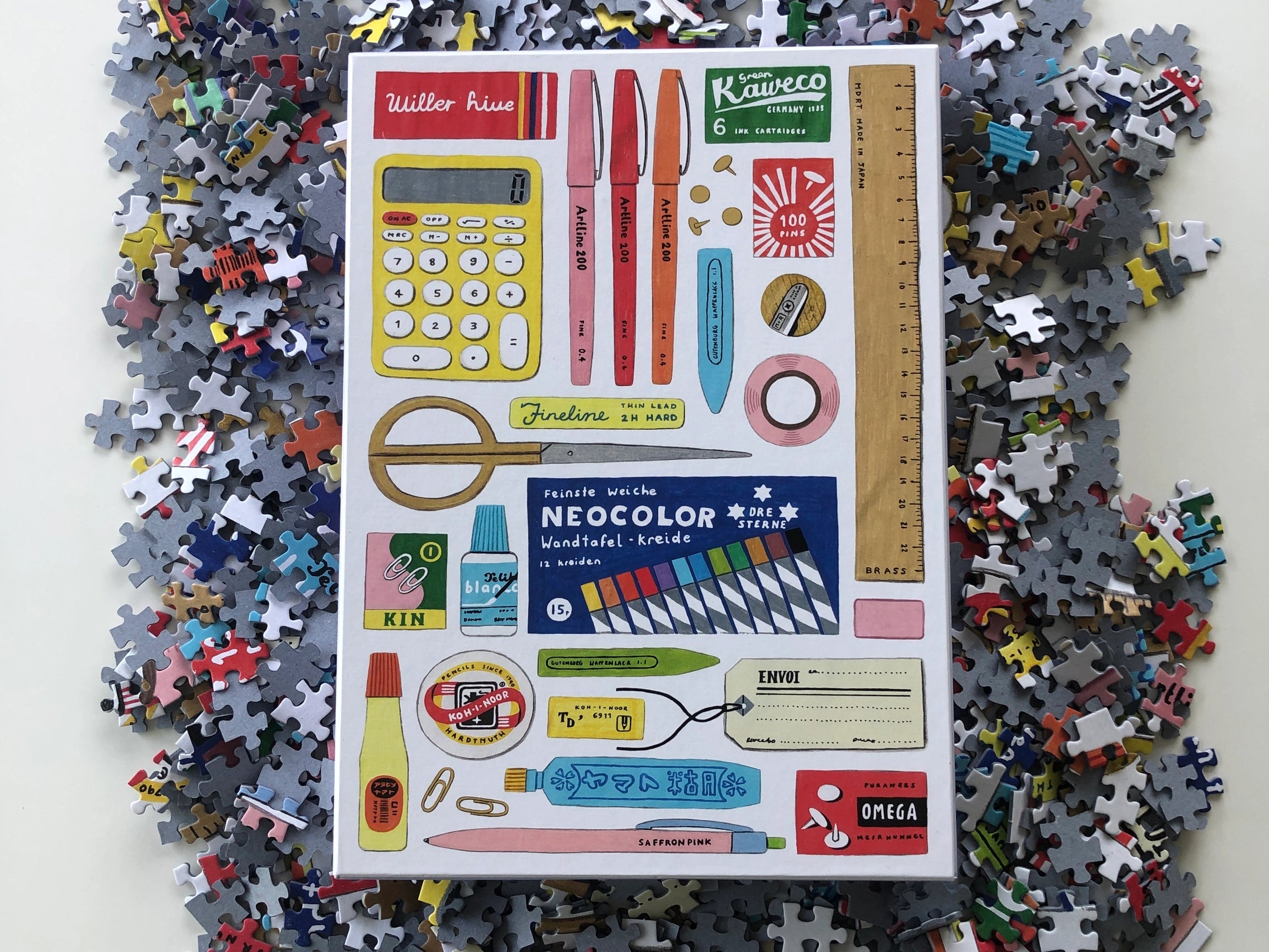 Stationery Supplies 1000 Piece Puzzle