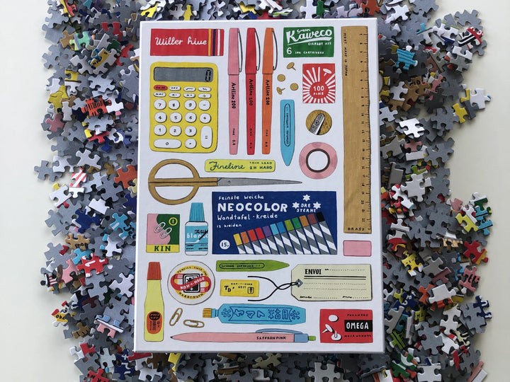 Stationery Supplies 1000 Piece Puzzle
