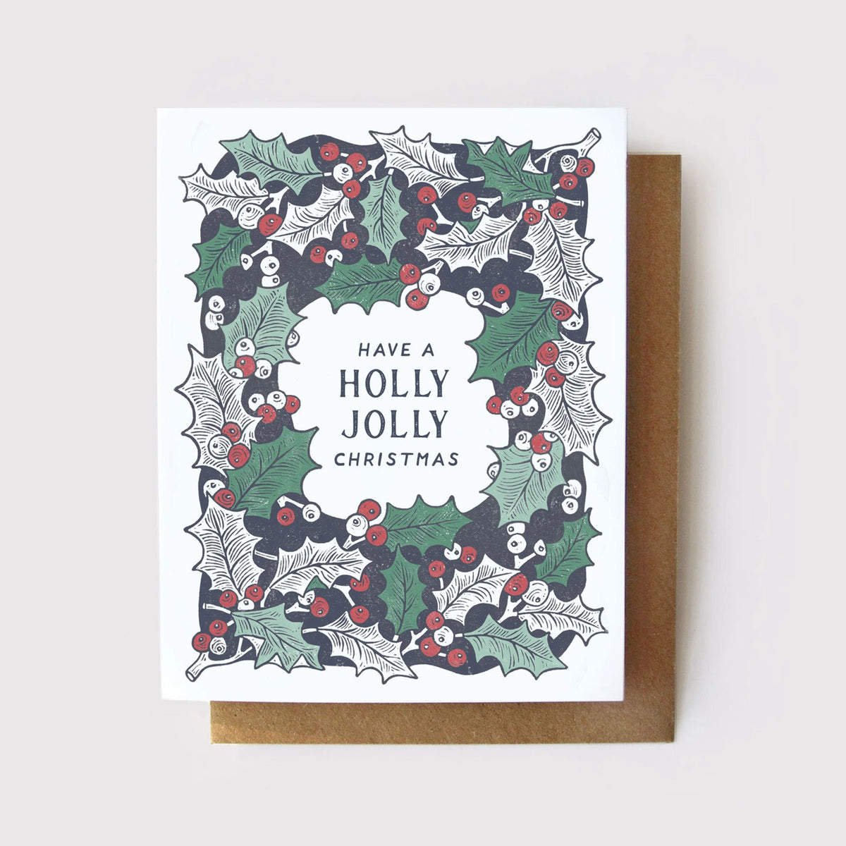 Holly Jolly Christmas Card Box Set