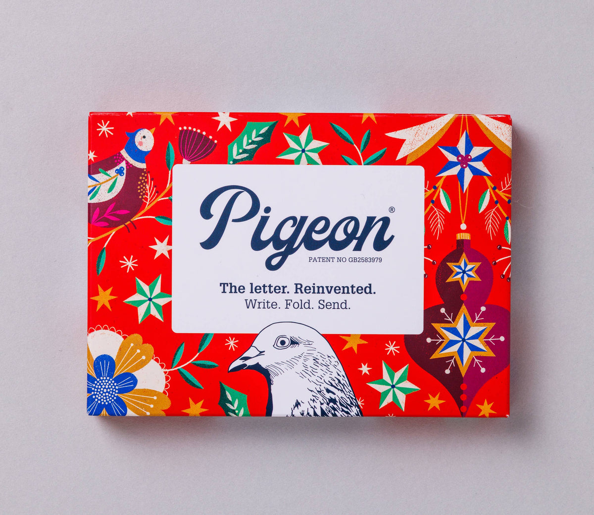 Festive Holiday - Folding Letter Set of 6