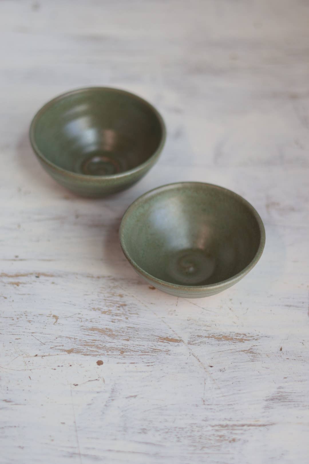 Handmade Ceramic Little Bowl - Sage Green