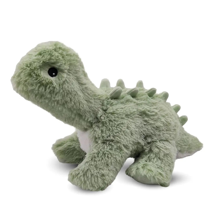 Green Long Neck Warmies Stuffed Dinosaur