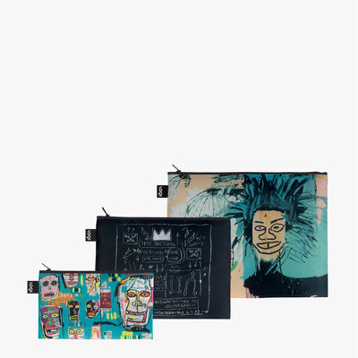 Jean Michel Basquiat Zipper Pocket Set