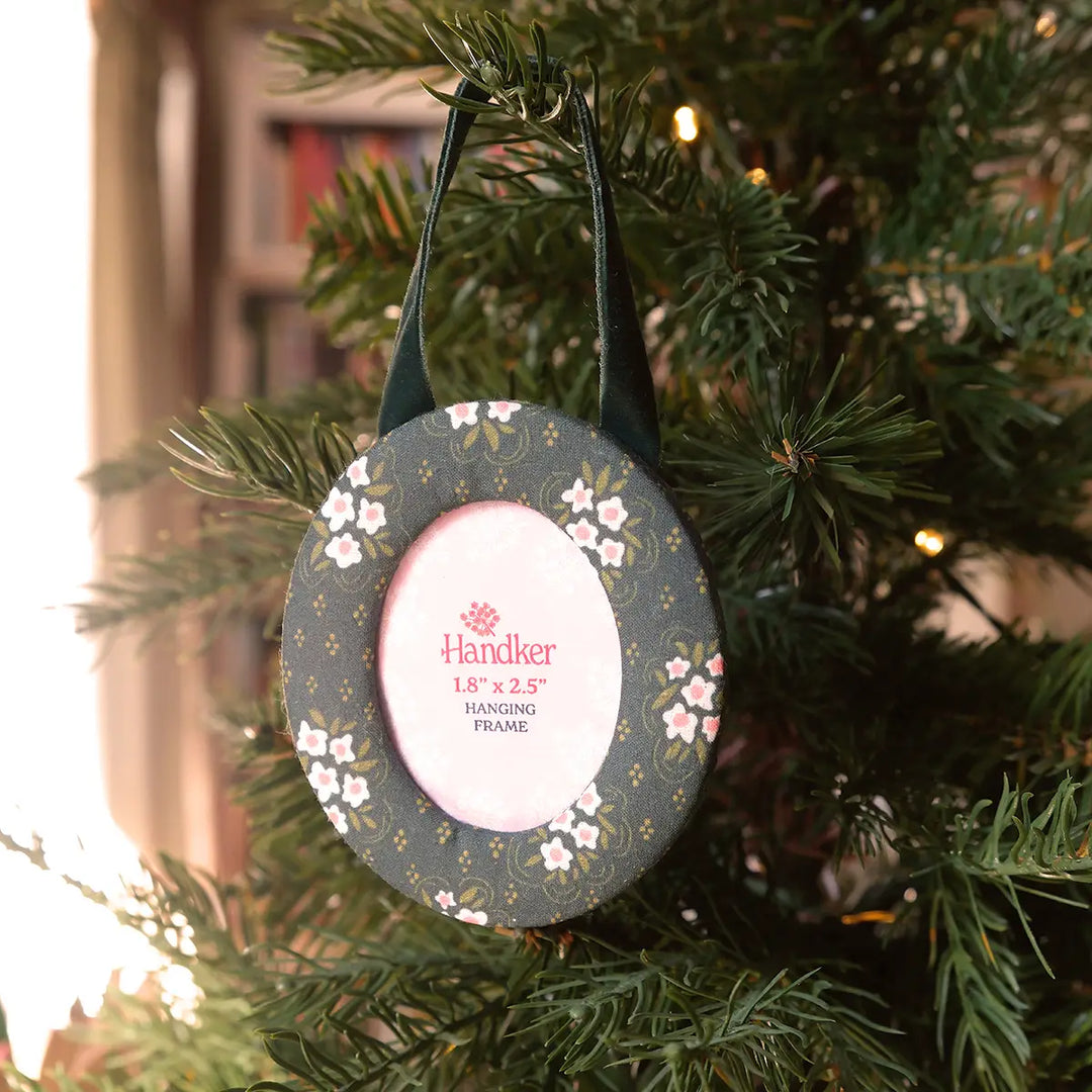 Bandana Fabric Picture Frame Ornaments