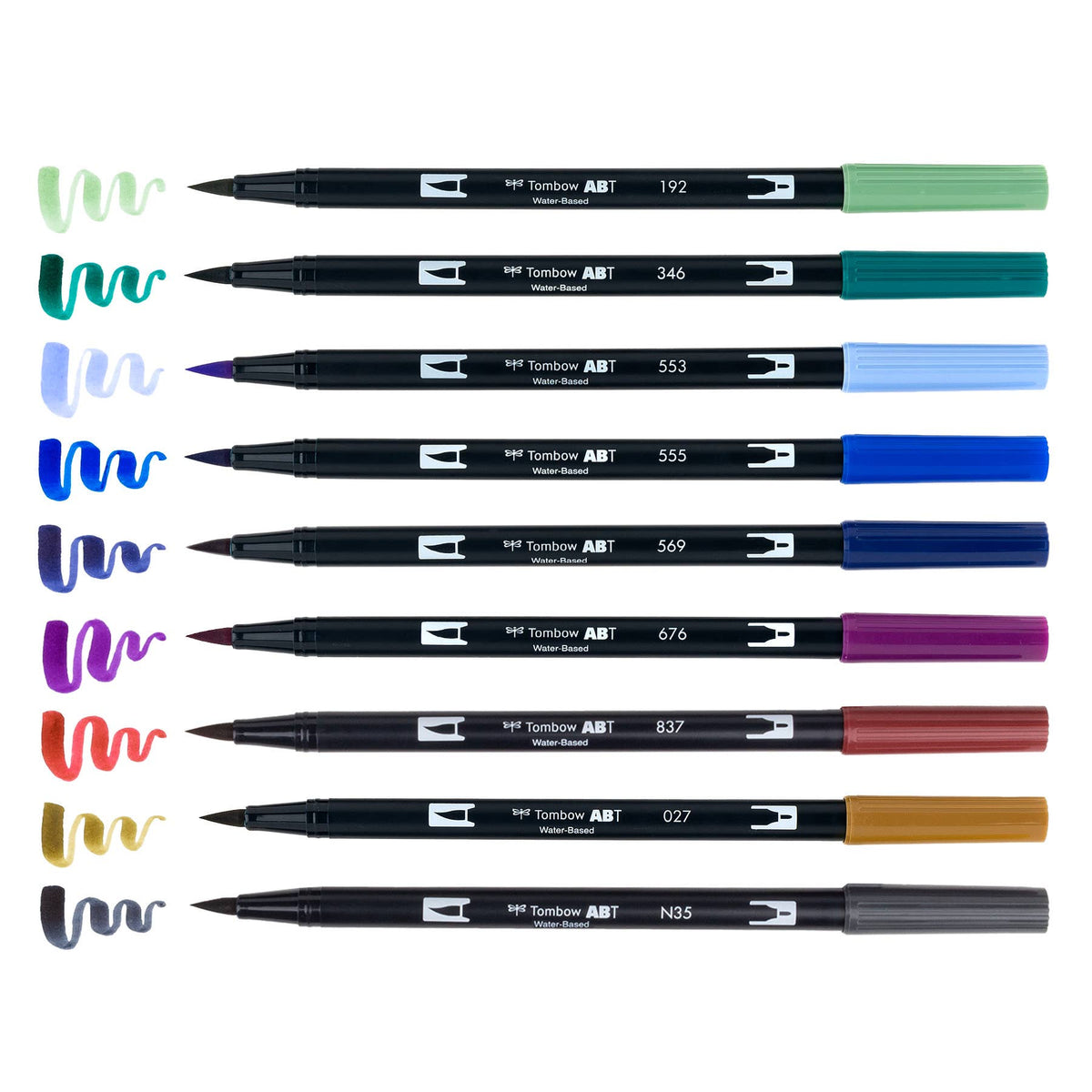 Tombow Dual Brush Pens - Dragons 10 Pack