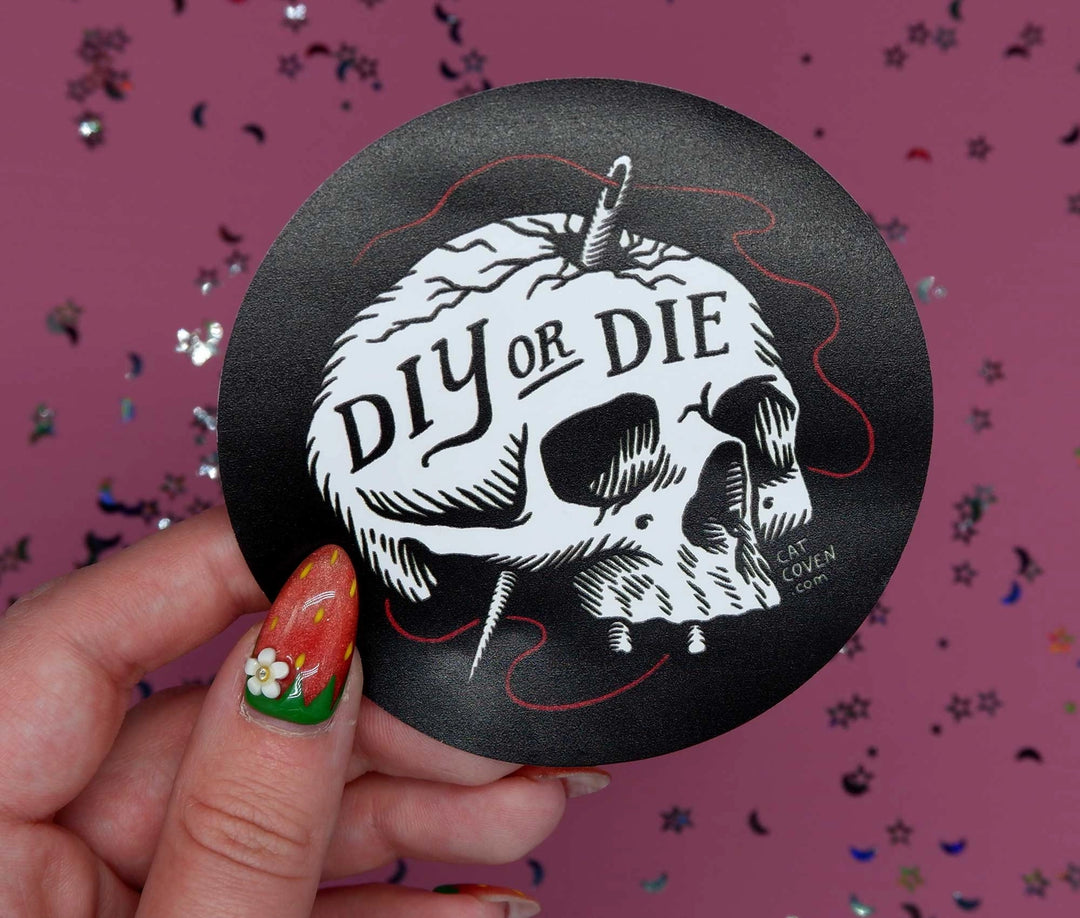 DIY or Die Sticker