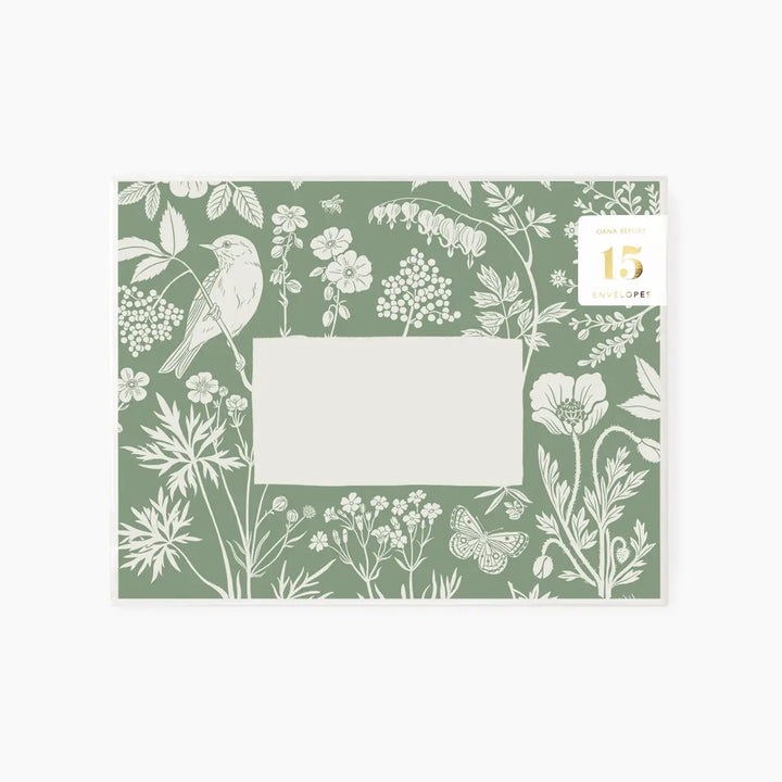 Meadow Boxed Set of 15 Envelopes