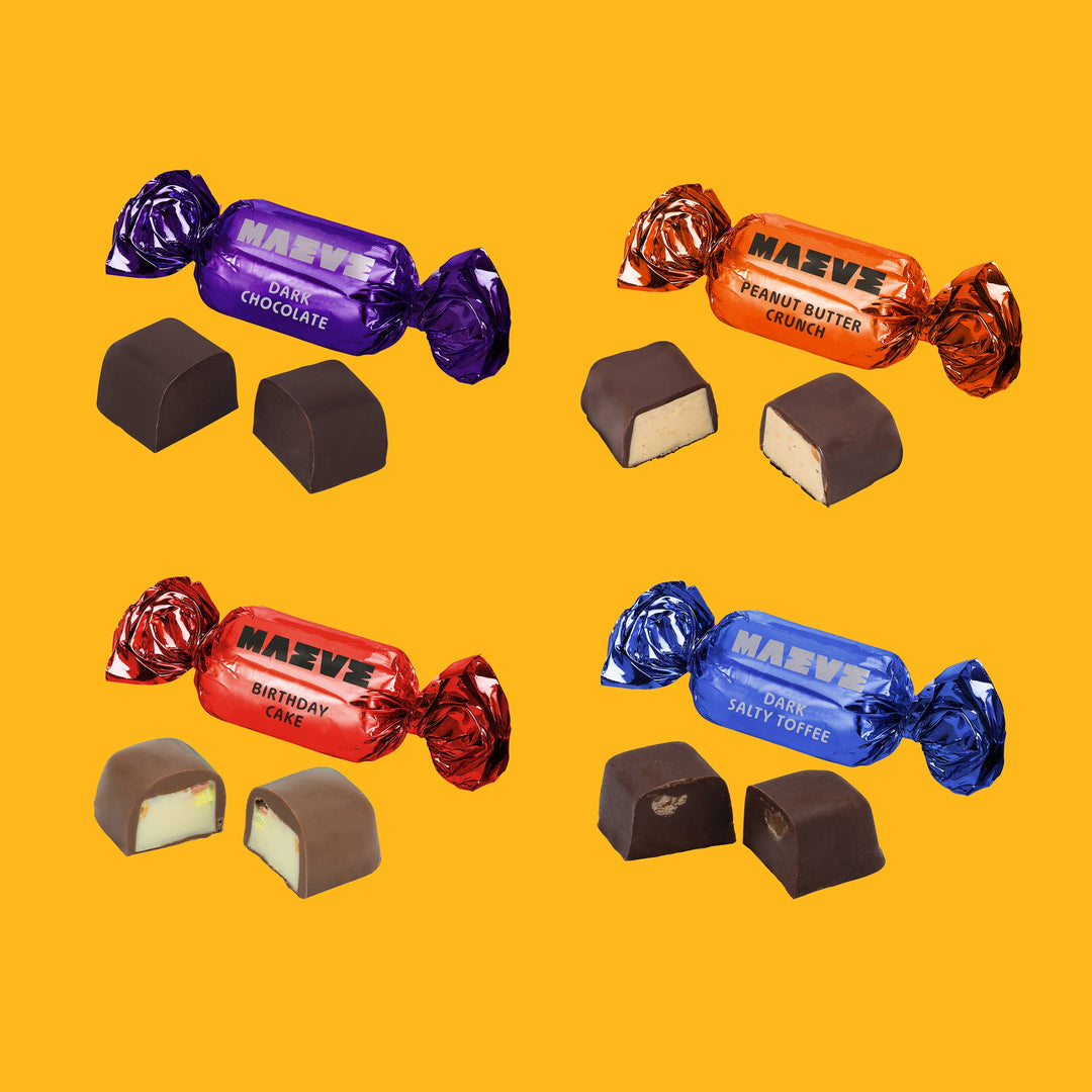 Harvest Bounty Chocolate Bonbon Orange Gift Box