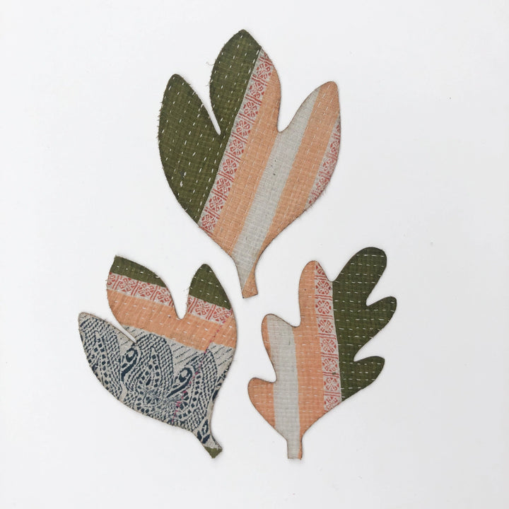 Spooky Iron-On Kantha Patches