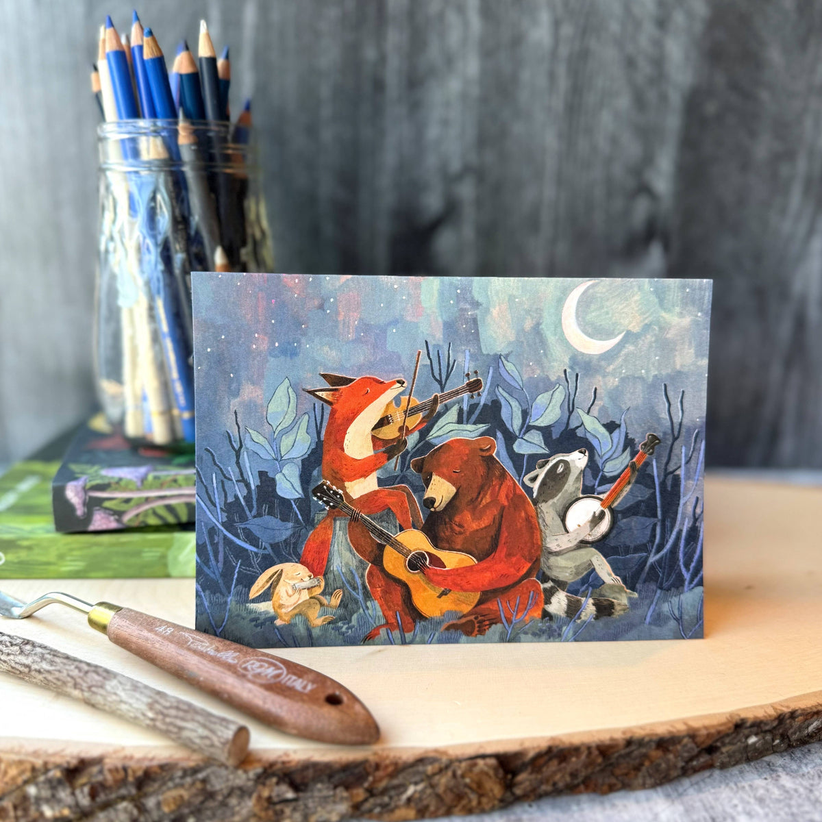 Moonlight Jamboree Card