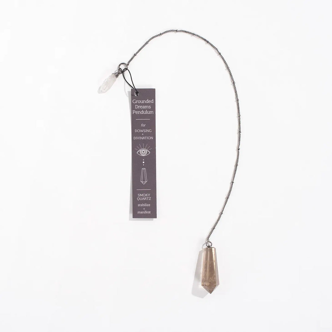 Grounded Dreams Pendulum - Smoky Quartz