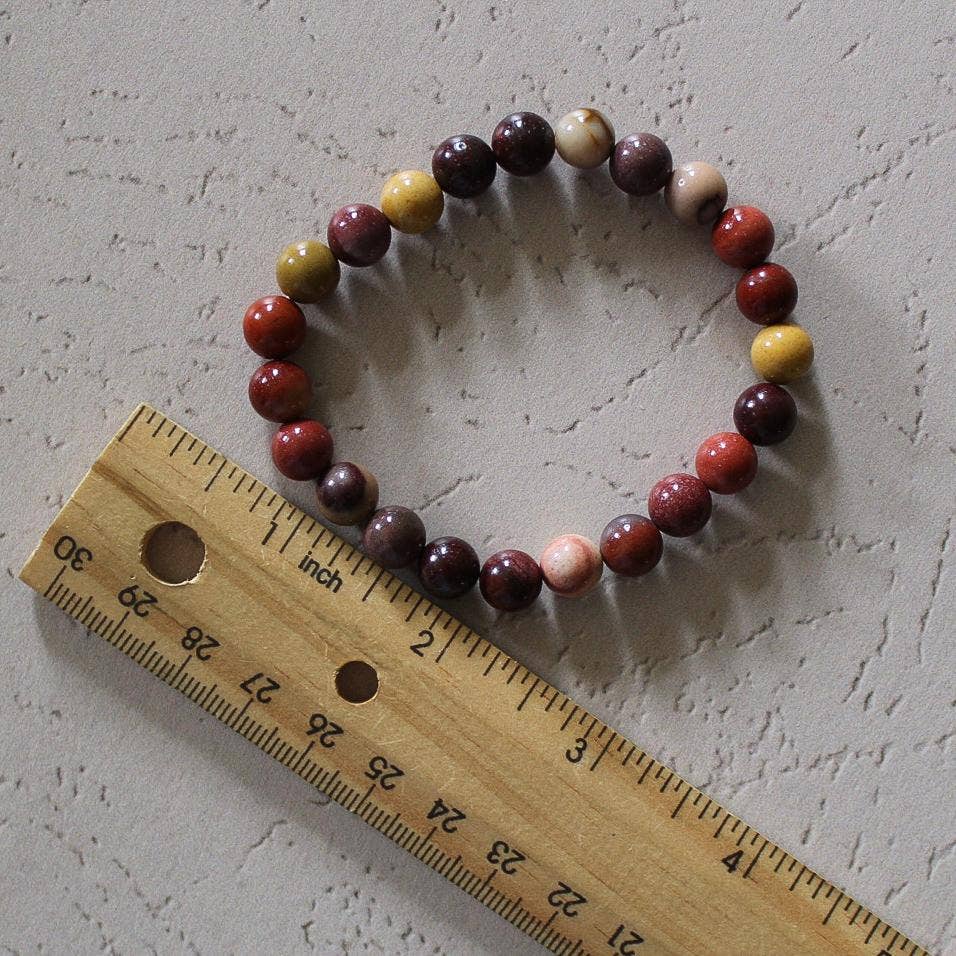 Mookaite Jasper - Crystal Bracelet