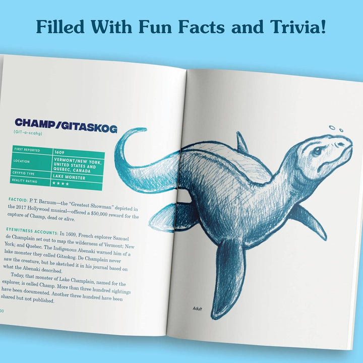 Cryptid Sea Monsters: A Field Guide to 50 Fascinating Beasts