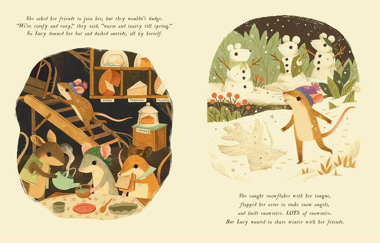 Mice Skating Book