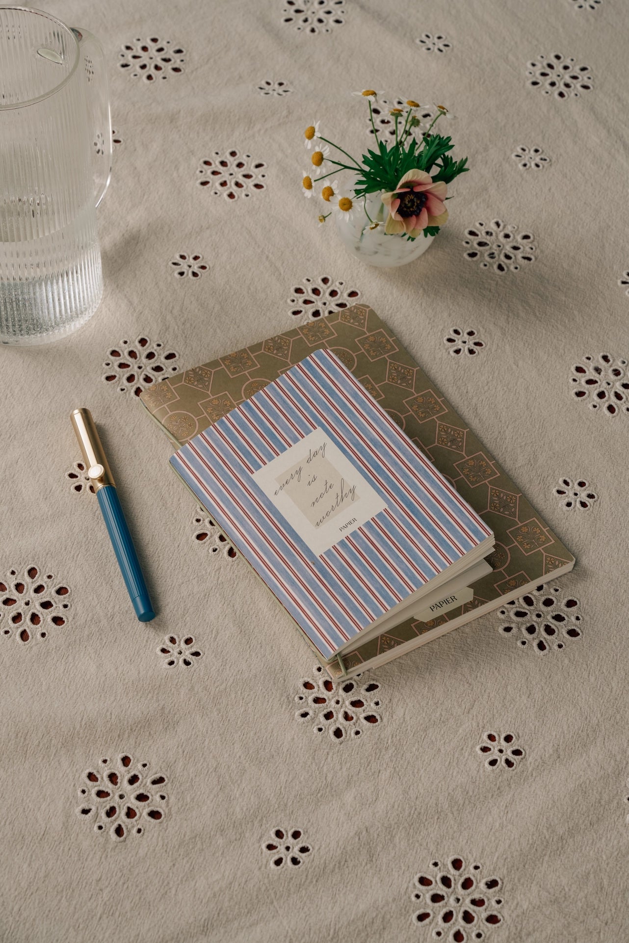 Notes & Stripes Softcover Notebook Set