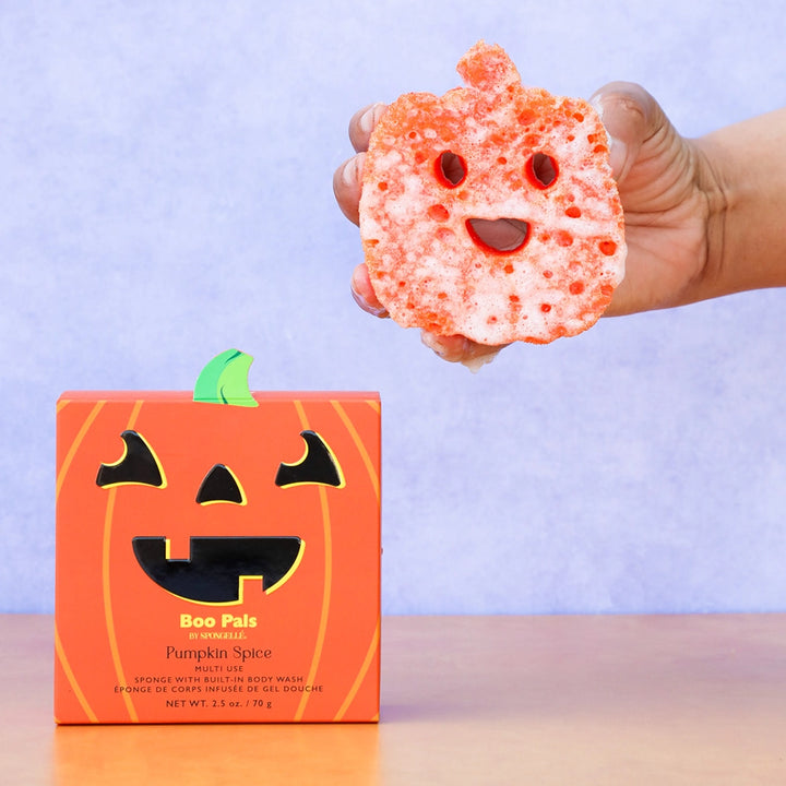 Spooky Bath Companion Sponges - Ghost, Bat, Pumpkin