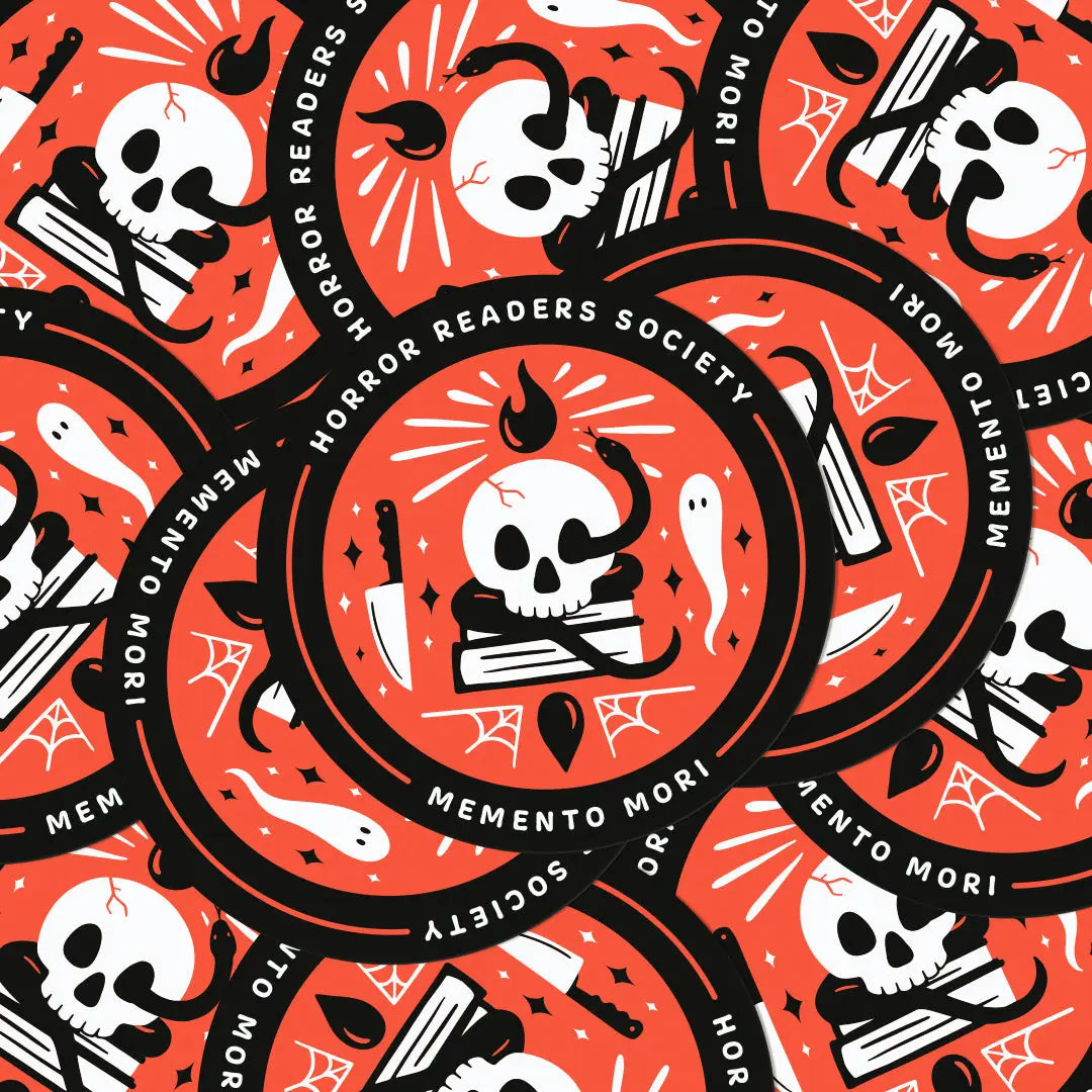 Horror Readers Society Sticker