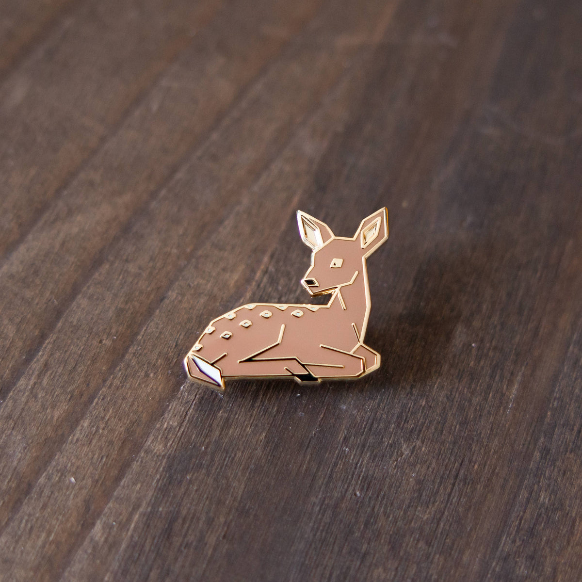 Deer Geometric Pin