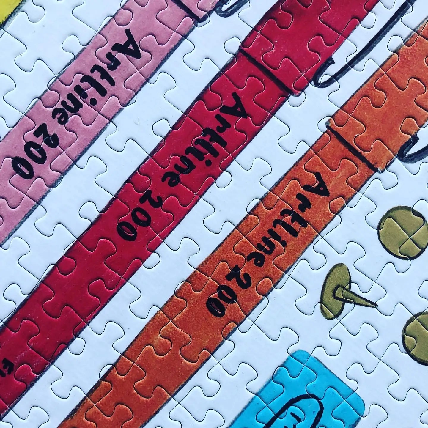 Stationery Supplies 1000 Piece Puzzle