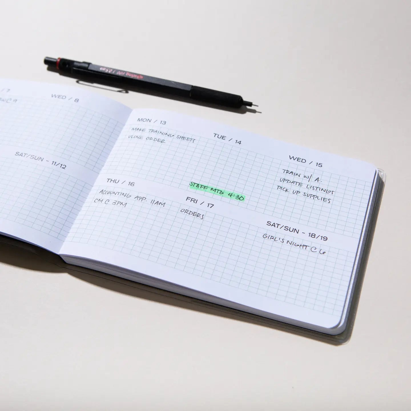 2025/2026 Mid-Year Master Planner - Travel Size