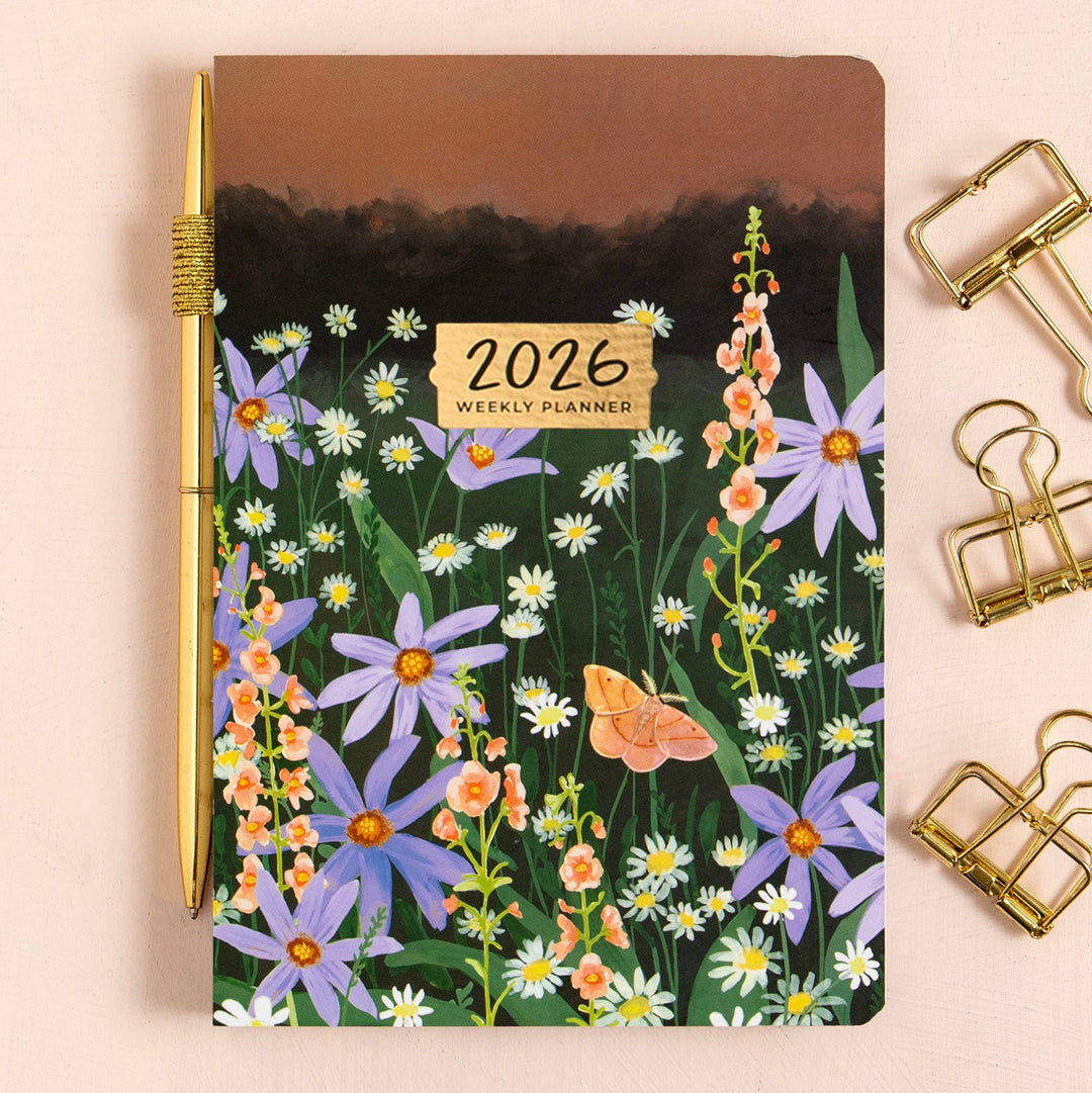 2026 Augustine Floral Petite Planner