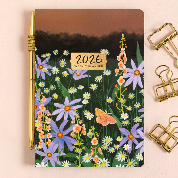 2026 Augustine Floral Petite Planner
