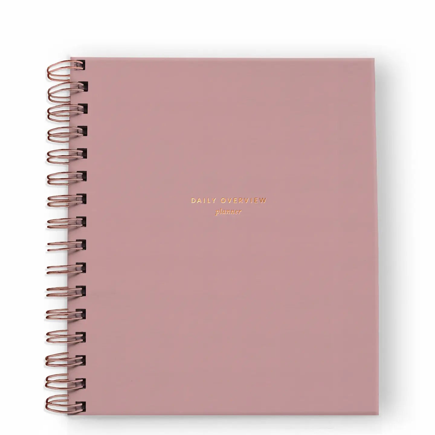 Daily Overview Planner Undated - 6 Colors