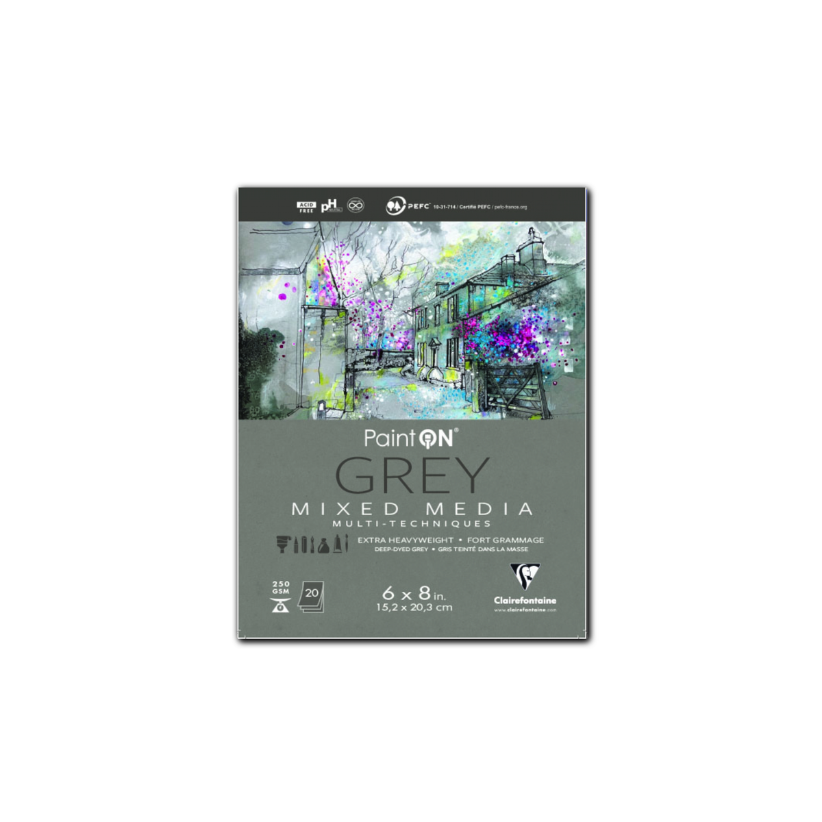 Mixed Media Pads - 6 Colors