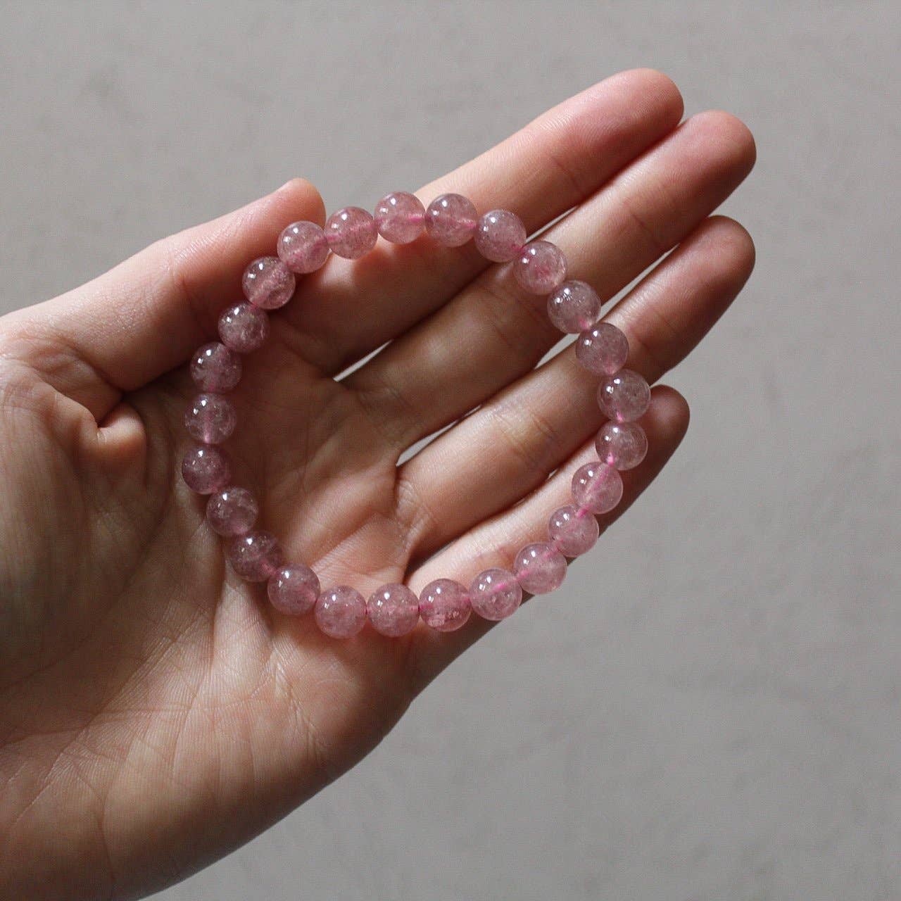 Strawberry Quartz - Crystal Bracelet