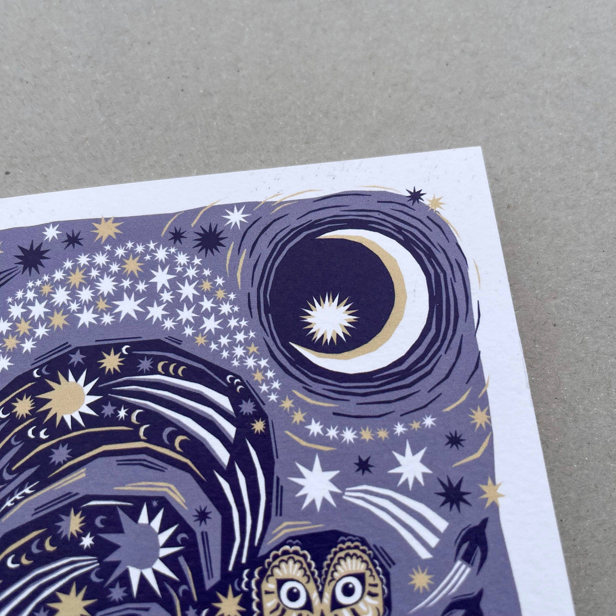 Midnight Owl Card