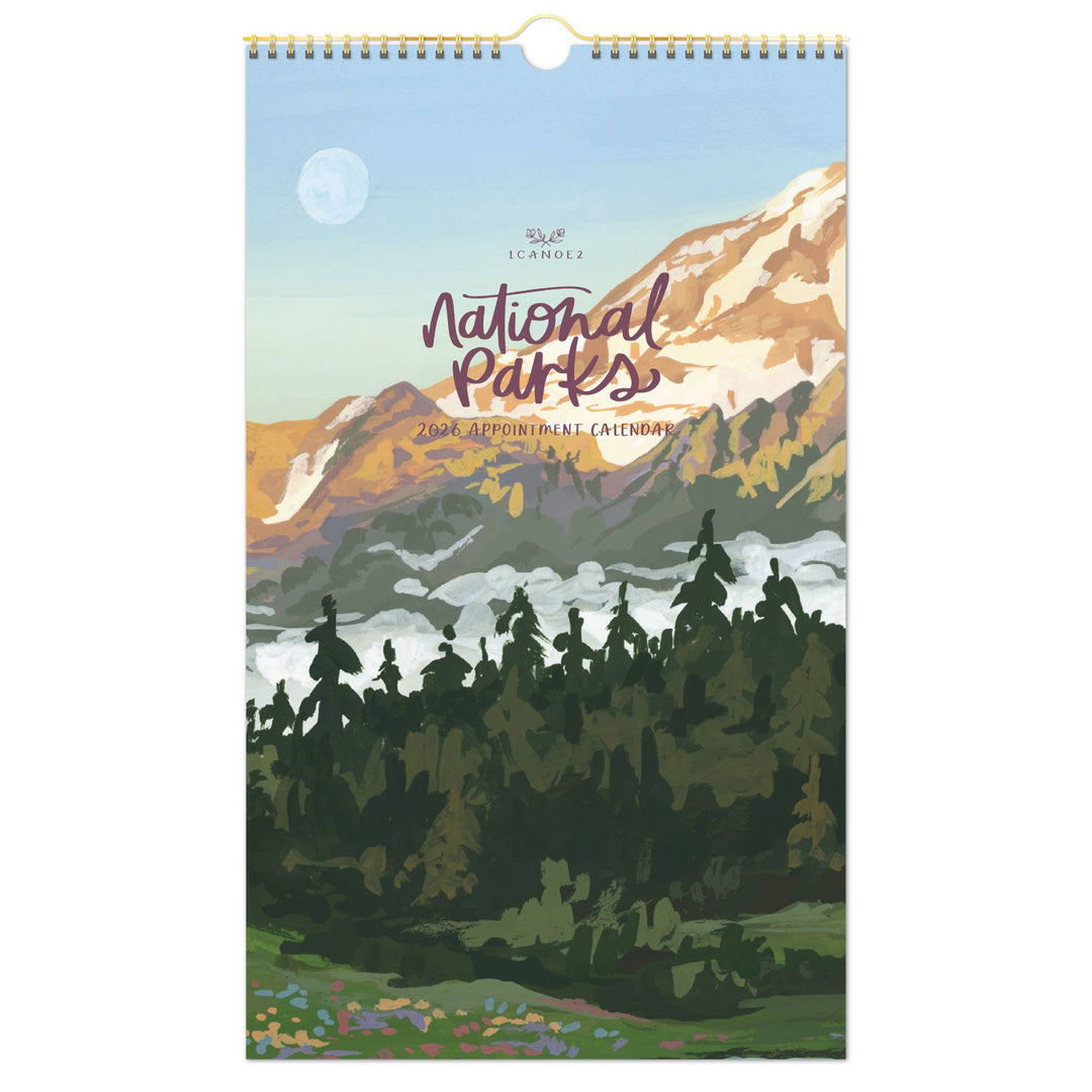 2026 National Parks Wall Calendar