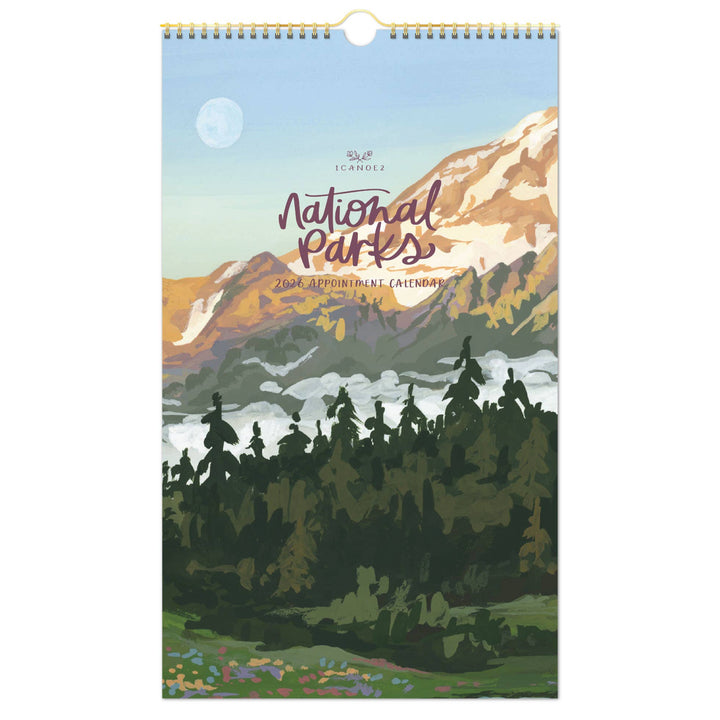 2026 National Parks Wall Calendar
