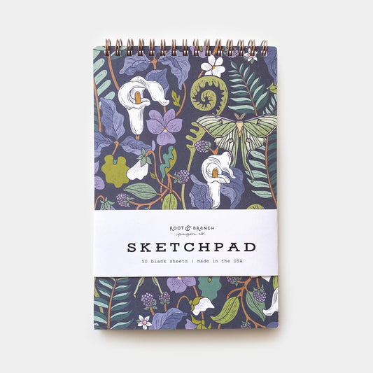 Woodland Bramble Spiral Bound Sketchpad