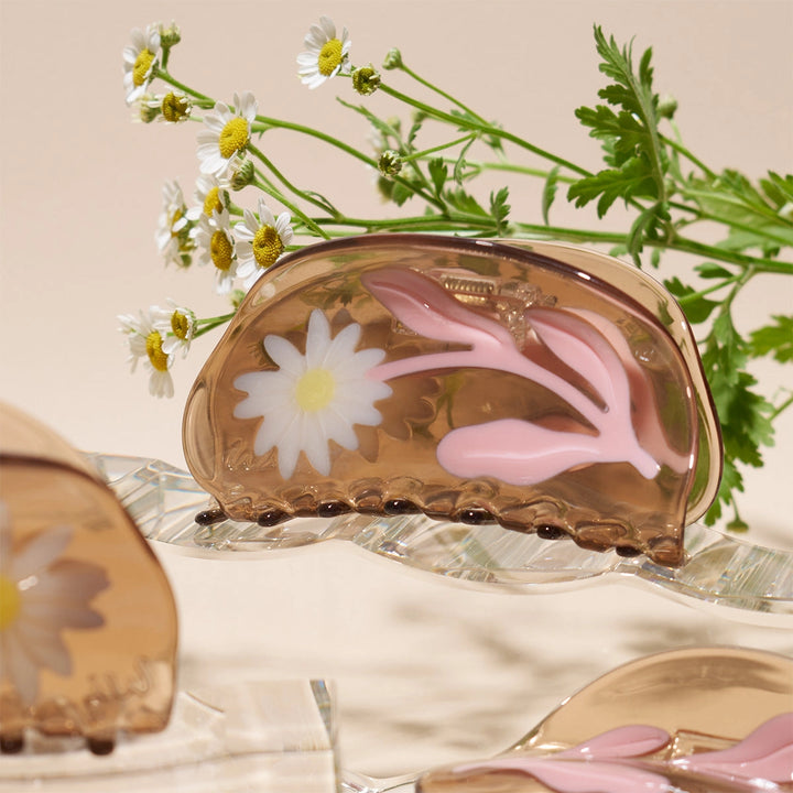 Marguerite Daisy Hair Claw Clip