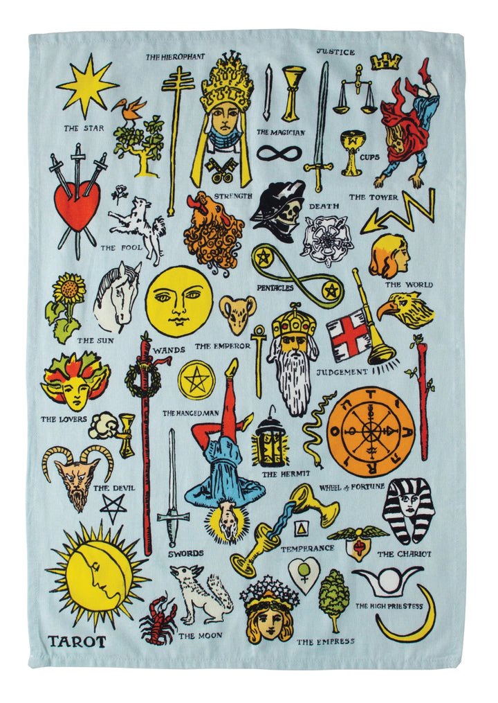 Rider Waite Tarot Tea Towel