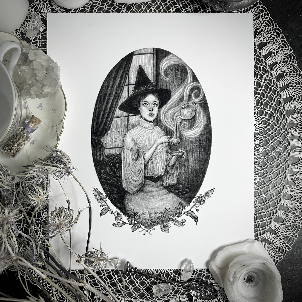 Tea Witch - Tea Magic & Witchcraft Print
