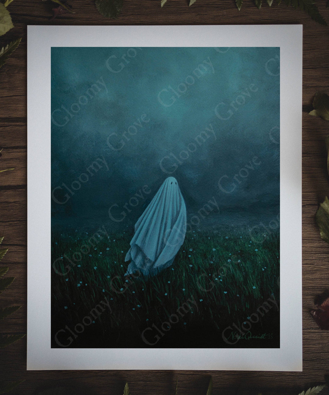 Desolate Ghost Art Print